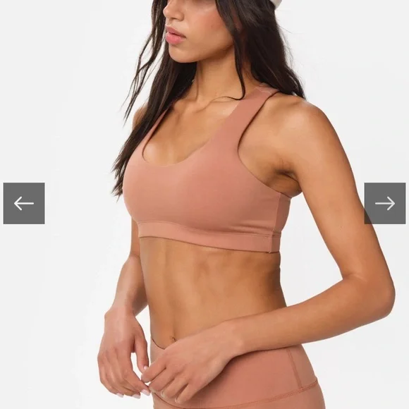 Mate The Label Organic Stretch Sports Bra - Picture 6 of 7